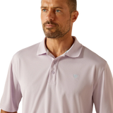 Ariat Men's AC Polo Shirt Pink #10051346