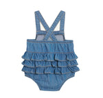 Wrangler® Baby Girl Onesie Denim Ruffles #2346594