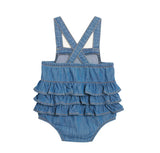 Wrangler® Baby Girl Onesie Denim Ruffles #2346594