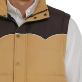 Cinch Men's Quilted Blanket Stripe Lined Vest #MWV1578001