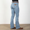 Wrangler Ladies High Waisted Retro Slim Bootcut Jeans #2317721