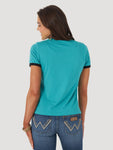 Wrangler® Western Fashion Top - Aztec Buffalo #2317132