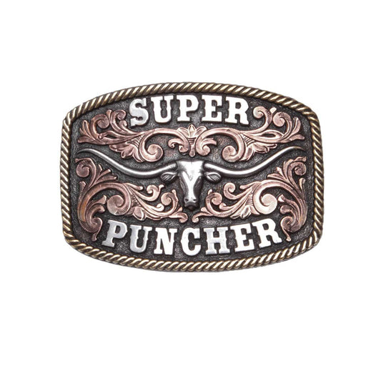 Dale Brisby Super Puncher Longhorn Buckle #A810DBT