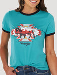 Wrangler® Western Fashion Top - Aztec Buffalo #2317132