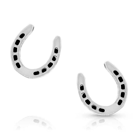 Montana Silversmiths Horse Shoe Earrings ER4442