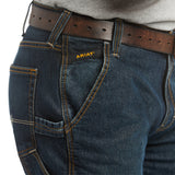 Ariat Men's Rebar M4 Low Rise DuraStretch Workhorse Boot Cut Jean #10018377