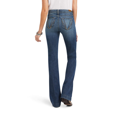 Ariat Ladies Slim Trouser Daphne Wide Leg Jeans #10041106