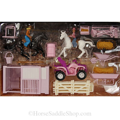 Bigtime Barnyard Pink Play Set #50820