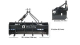 BOBCAT 48 INCH 3 POINT BOX BLADE, #7365520 #BB48