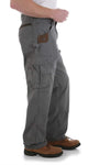 Wrangler Men's Relaxed Fit Riggs Workwear Ripstop Ranger Cargo Work Pants #3W060 Slate