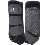 CLASSIC EQUINE CLASSIC FIT FRONT BOOTS BLACK #CF100BK