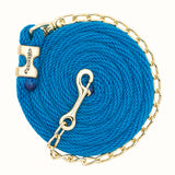 Poly Lead Rope with Brass Plated Swivel Chain #35-2125