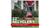 22 in. (56cm) Recycler® Electric Start w/P - Toro  #21464