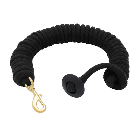 Rounded Cotton Lunge Line w 225 Snap 3/4"x25' #35-1915