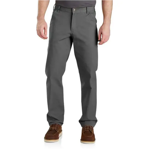 Carhartt Men's Rugged Flex Relaxed Straight Duck Utility Work Pant #103279-GVL