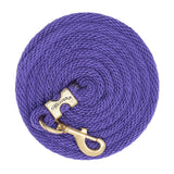 Poly Lead Rope with a Solid Brass Snap #35-2100