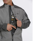 Cinch Men's Concealed Bonded Grey Jacket #MWJ1565001