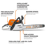 Stihl MS 391 Gasoline Chainsaw 20"  #1140-200-0591
