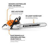 Stihl MS 500i Gasoline Chainsaw 28" #1147-200-0033