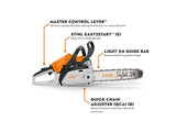 Stihl MS 182 C-BE Gasoline Chainsaw  16" #1148-200-0215