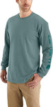 Carhartt LOOSE FIT HEAVYWEIGHT LONG-SLEEVE LOGO SLEEVE GRAPHIC T-SHIRT #K231