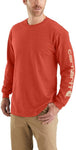 Carhartt LOOSE FIT HEAVYWEIGHT LONG-SLEEVE LOGO SLEEVE GRAPHIC T-SHIRT #K231