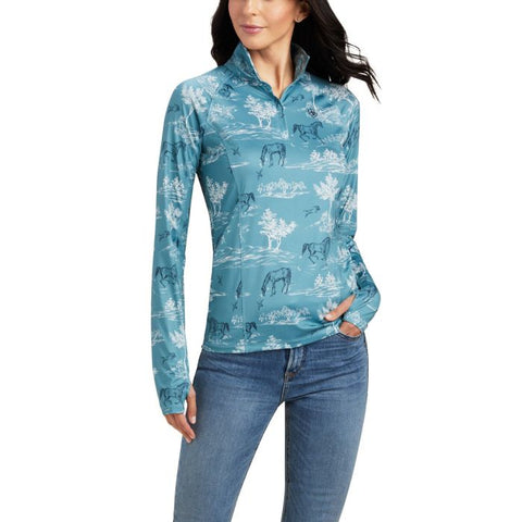 Ariat Ladies Lowell 2.0 1/4 Zip Top #10041204