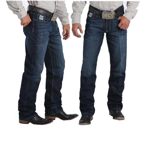 Cinch MEN'S RELAXED FIT WHITE LABEL JEANS - Dark Denim #MB92834027