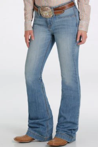Cinch Ladies Lynden Light Trouser Jean #MJ81454083