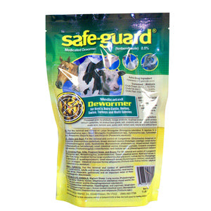 SAFE-GUARD 0.5% MULTI-SPECIES DEWORMER PELLETS 1-LB BAG #07820318