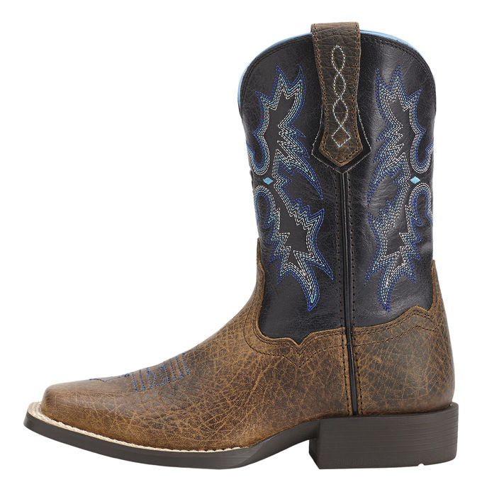 Ariat Kids Tombstone Western Boot Earth #10007845