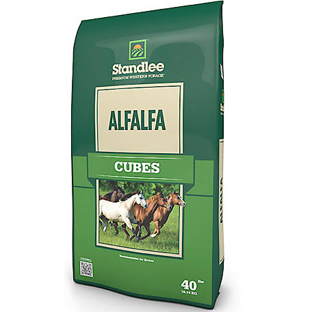 Standlee Premium Western Forage Premium Alfalfa Cubes, 40 lb. Bag #65206405