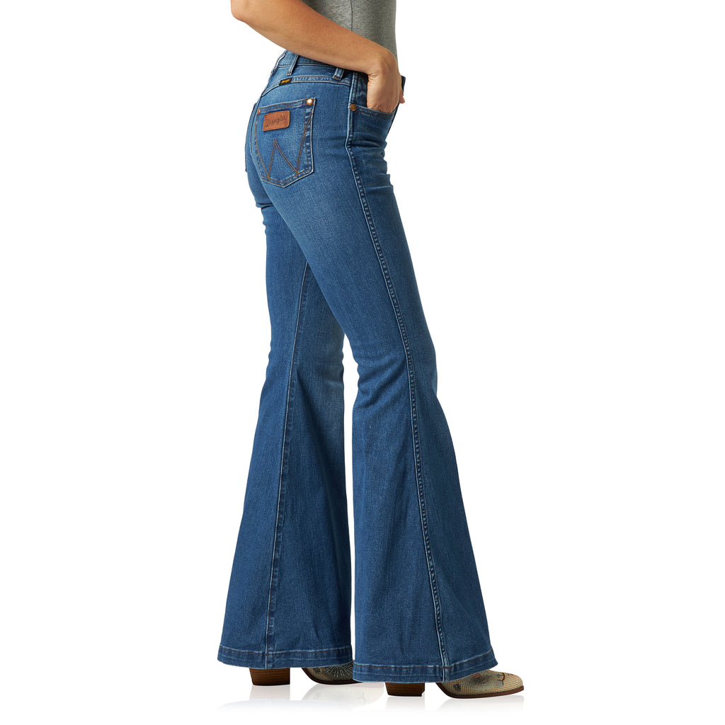 Wrangler Ladies Bell Wide Flare Jean #11MPFGA – Mt Holly Supply Co