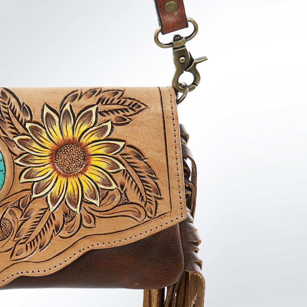 Embroidered Clutch Purse with Fringe Accents – FAUNA