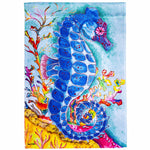 Seahorse Satin Garden Flag #14A4447