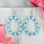 Earrings Beaded Hoops #73878
