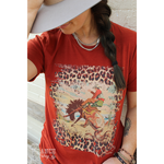 Leopard Bronc Tee Shirt #LBR