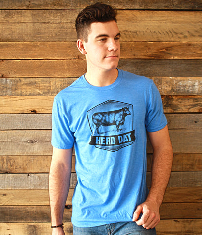 SHIRT Herd Dat - Unisex - Vintage Blue #SHIRT-HD