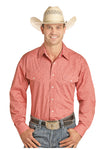 Panhandle Slim Men's Coral Print Shirt #36D4769