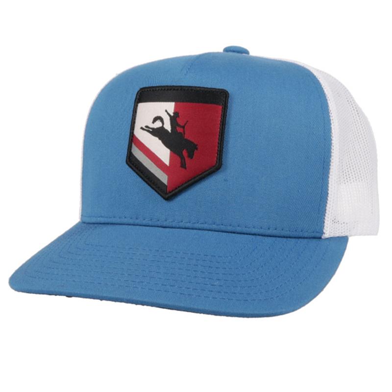Hooey Tibbs Blue/ White Trucker Hat #4038T-BLWH