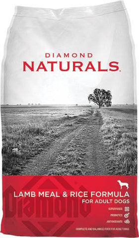 Diamond Naturals Lamb & Rice Dog - 20 lb or 40lb