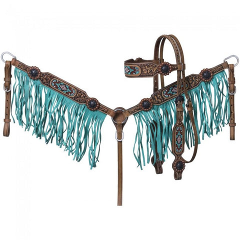 Isabella Headstall and Breast Collar Set #45-7970