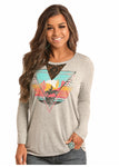 Rock and Roll Cowgirl Long Sleeve #48T2863