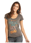 Rock & Roll Cowgirl Rodeo Days Tee #49T1614