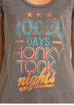 Rock & Roll Cowgirl Rodeo Days Tee #49T1614