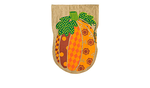 Evergreen Burlap Pumpkin House Flag #13B3055