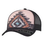 ARIAT LADIES CAP AZTEC DIAMOND PINK #A300015730
