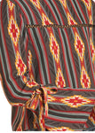 Rock N Roll Cowgirl Aztec Flare Shirt #B4-3647