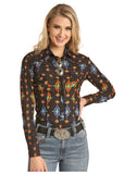 Rock N Roll Cowgirl Dale Brisby Rodeo Shirt #B4S4079