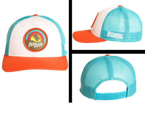 Rock & Roll Dale Brisby Snap Back Hat  #CBC4855